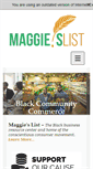 Mobile Screenshot of maggieslist.com